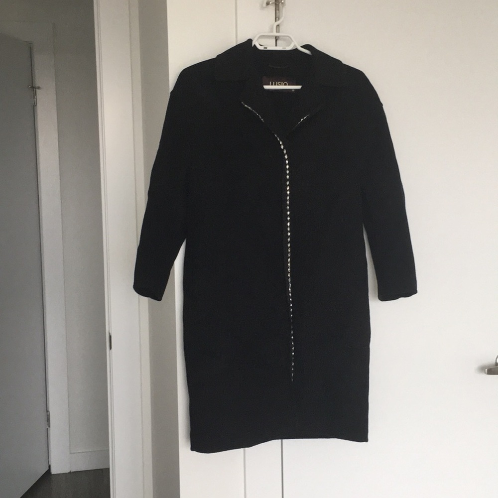 Black coat